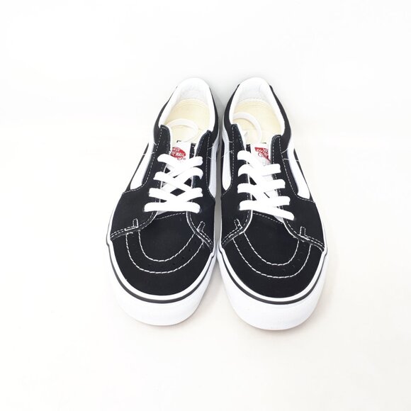 Vans Sk8-Low Black True White Classic Skate Casual Shoe Sneaker Womens Size NEW - Picture 8 of 11